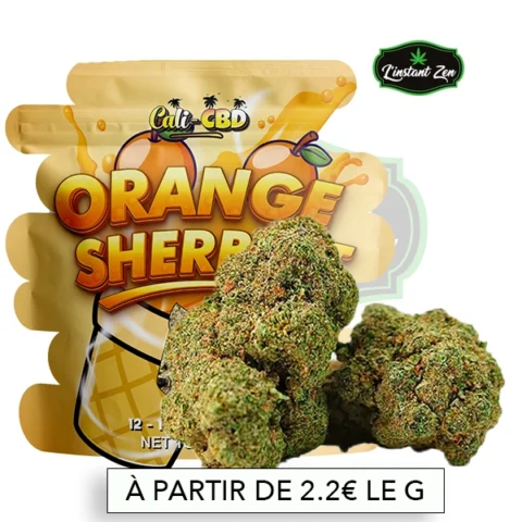 CBD Californie - ORANGE SHERBERT - 15,54%