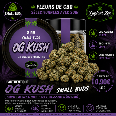 CBD Small Bud – OG Kush - 15,5%