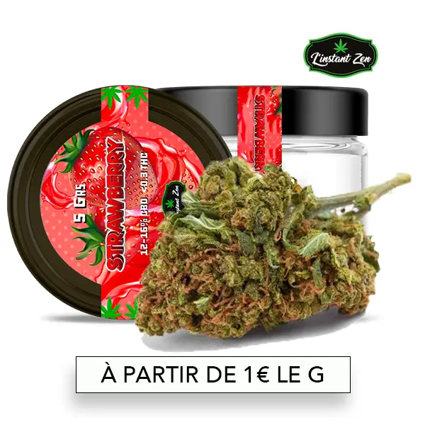 CBD Medium Bud - Strawberry x Banana - 14,26%