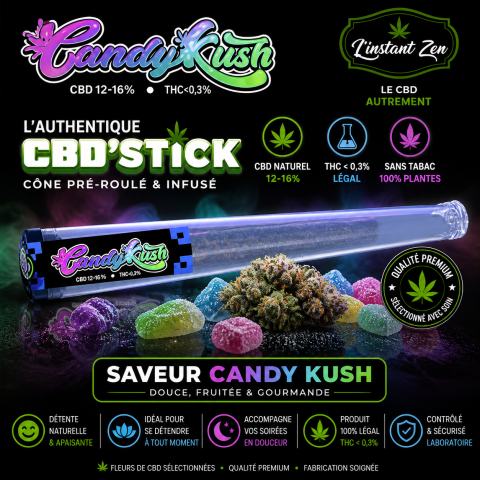 CBD Pre-Roll - Candy Kush - 16%