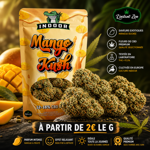 CBD Indoor - Mango Kush - 14,15%