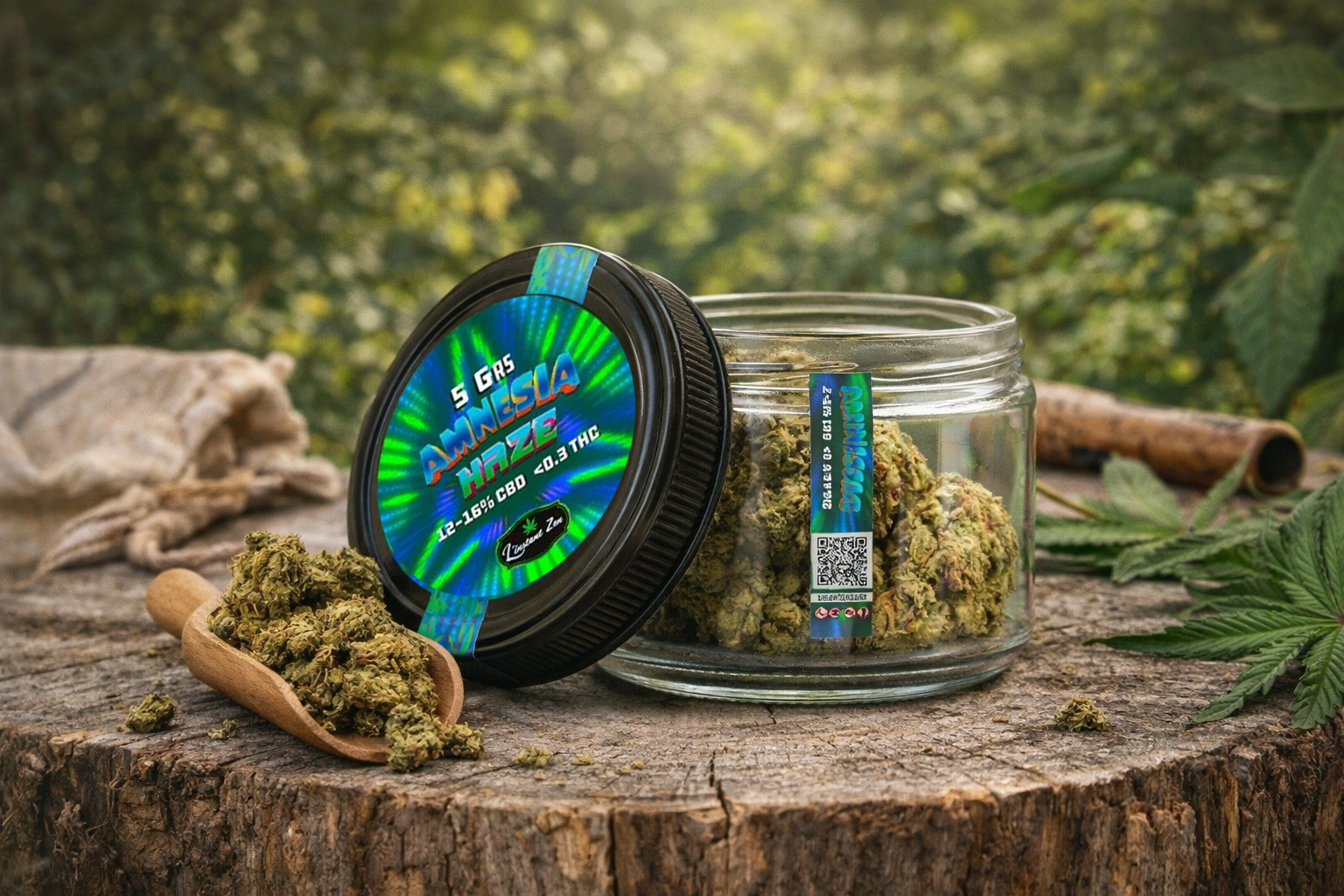 Fleur de CBD indoor amnesia haze – L'Instant Zen CBD