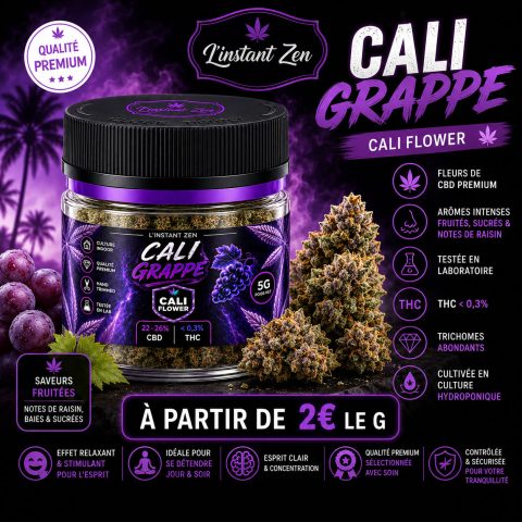 CBD Cali – Cali Grappe – 22 à 26%
