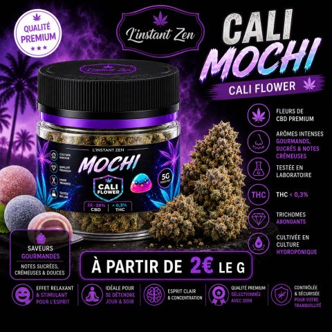 CBD Cali – Mochi – 22 à 26%